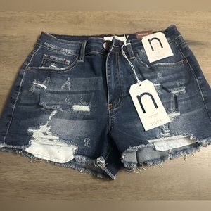 Nature denim jean shorts large